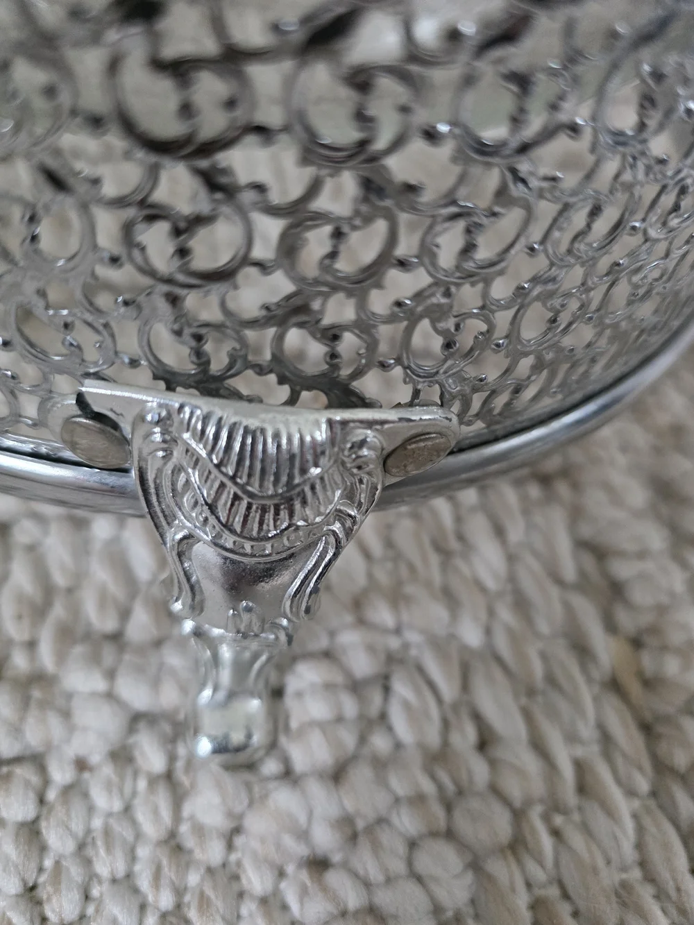 Anchor Hocking Vintage 1940s Silver 2qt Casserole Server